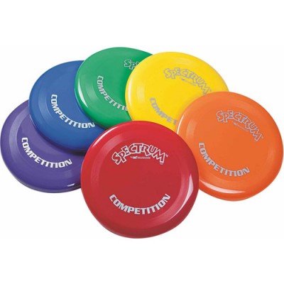 Spectrum Competition Flying Disc, 10", Set of 6   552057606